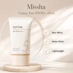 Missha All Around Safe Block Cotton Sun SPF50+ - Image 5